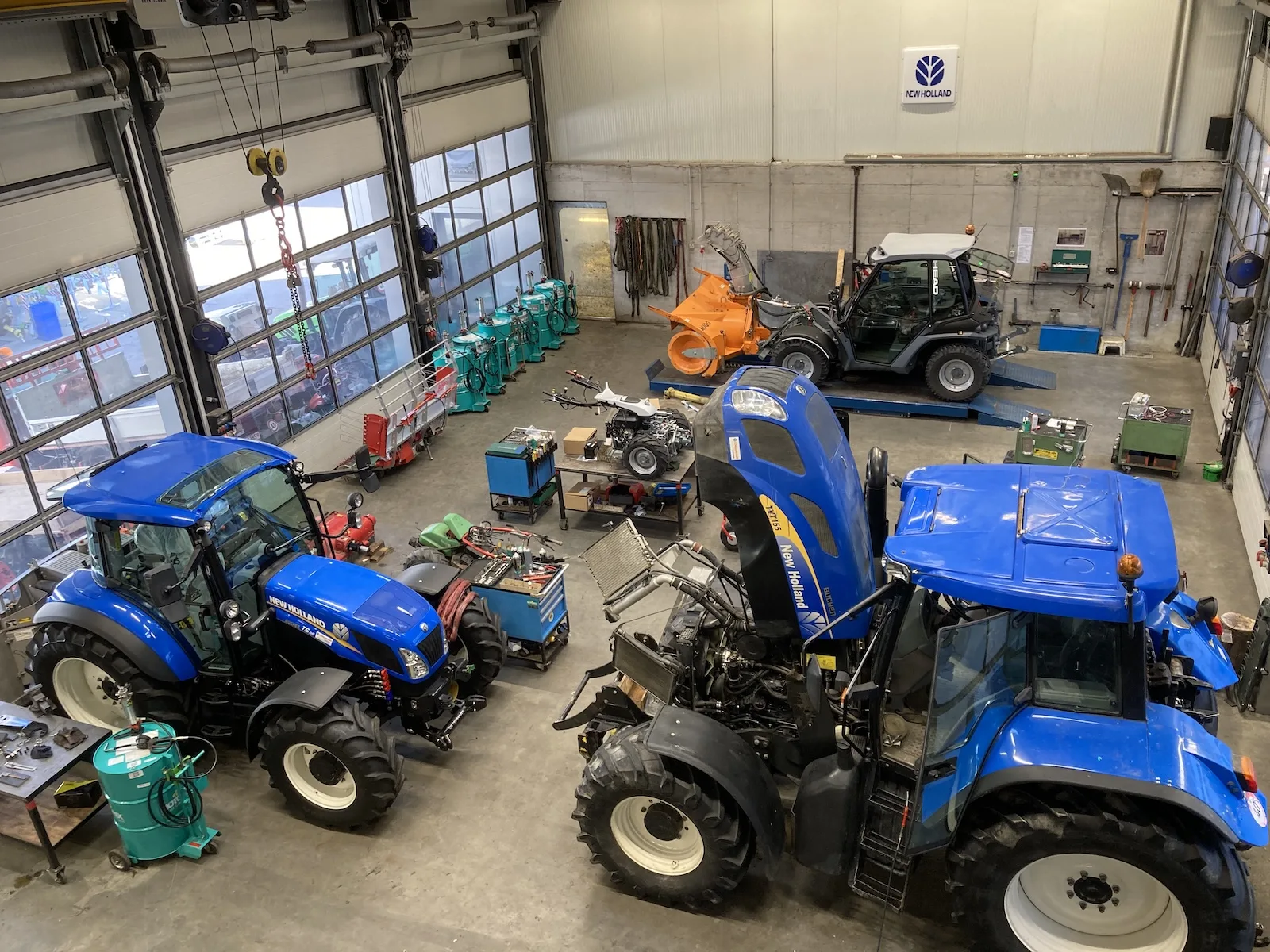 Landtechnik-Werkstatt bei Schallberger